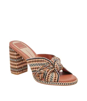 Brilah Woven Heeled Sandals