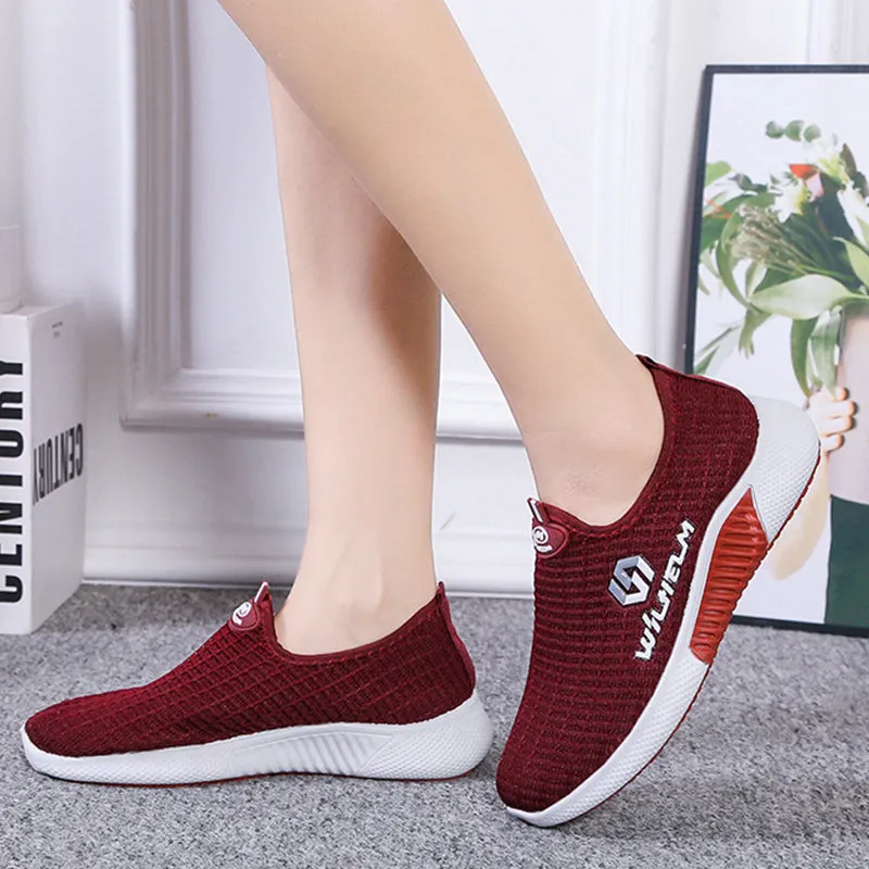 Casual Patchwork Running Breathable Sneakers