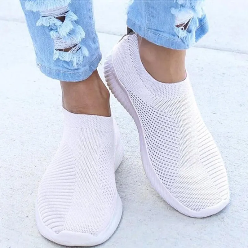 Casual Woman Knit  Flats