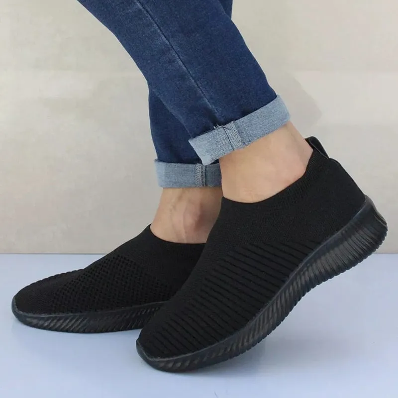 Casual Woman Knit  Flats