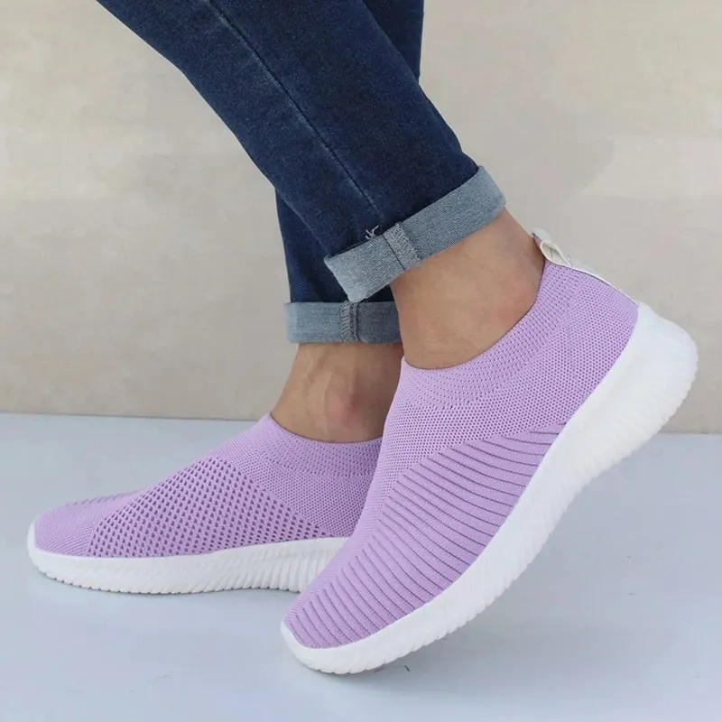 Casual Woman Knit  Flats