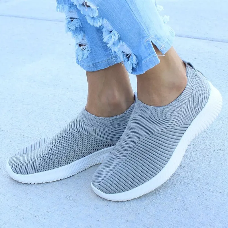 Casual Woman Knit  Flats