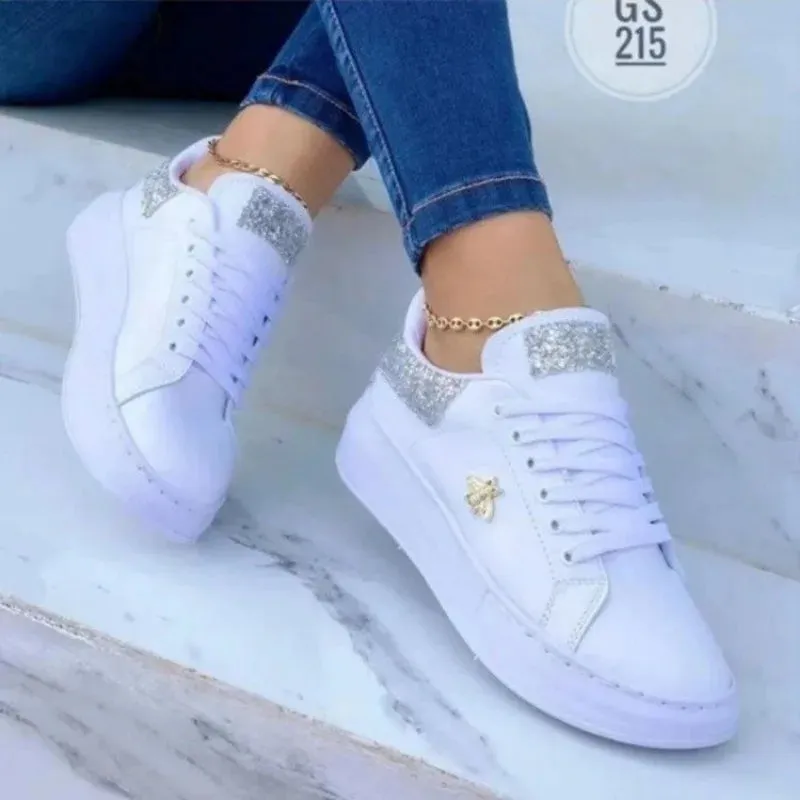 Chic Butterfly Decor Sneakers for Women