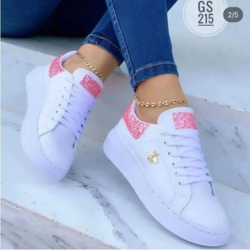 Chic Butterfly Decor Sneakers for Women