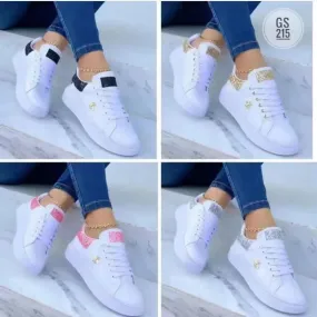 Chic Butterfly Decor Sneakers for Women