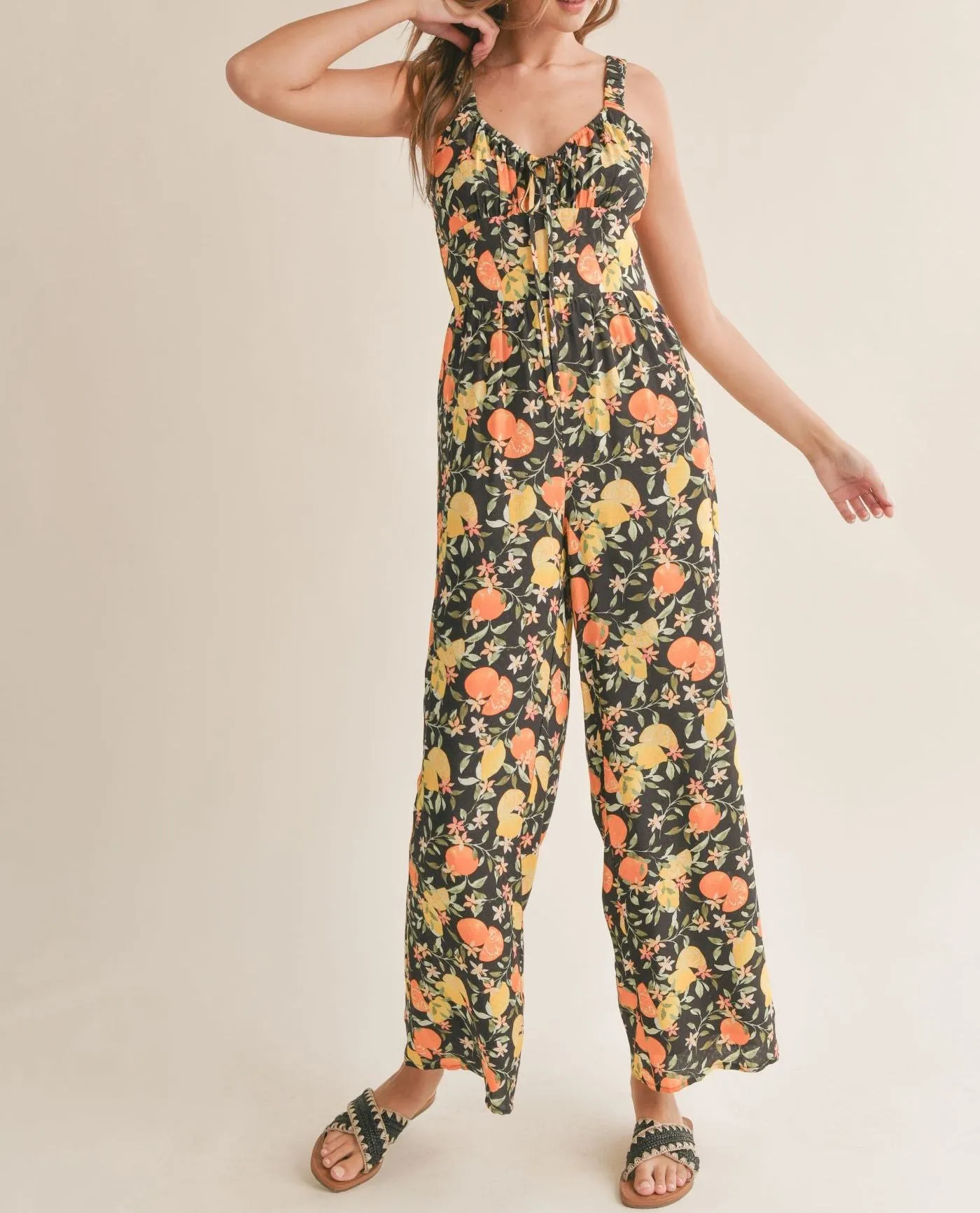 Fruitful Woven Jumpsuit