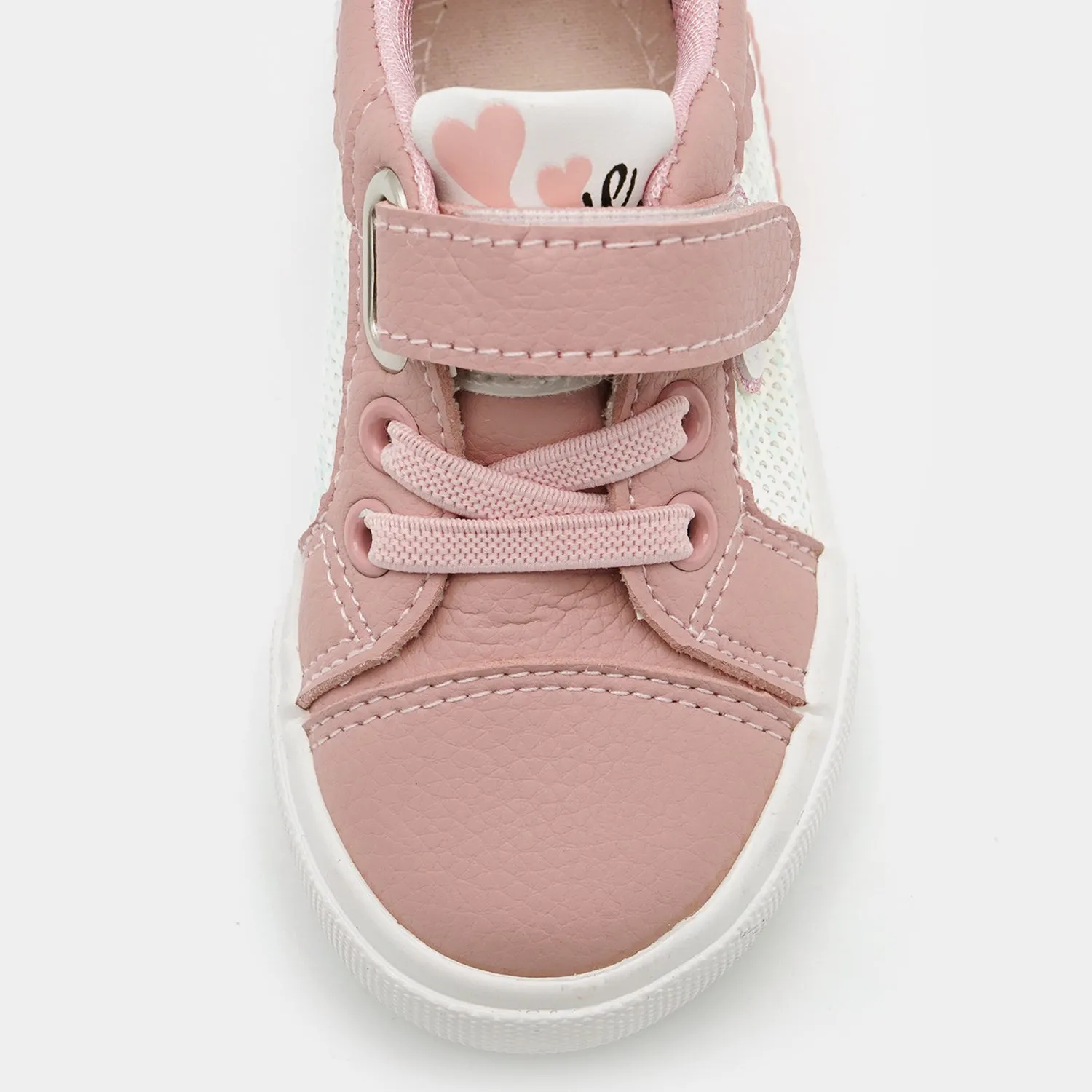 Girls Sneaker 5711C-White Pink