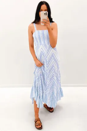 Leonie Midi Dress Blue