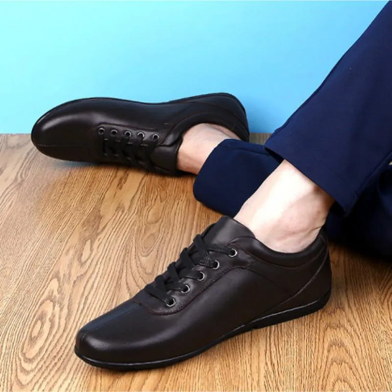 Men's Genuine Leather Flats