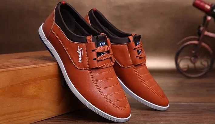 Men's Solid Color Stylish Shoes