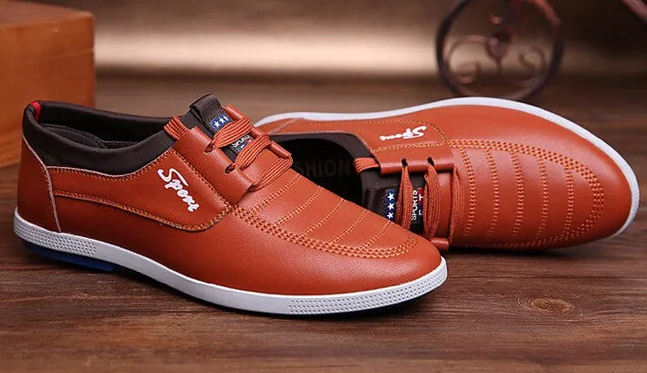 Men's Solid Color Stylish Shoes