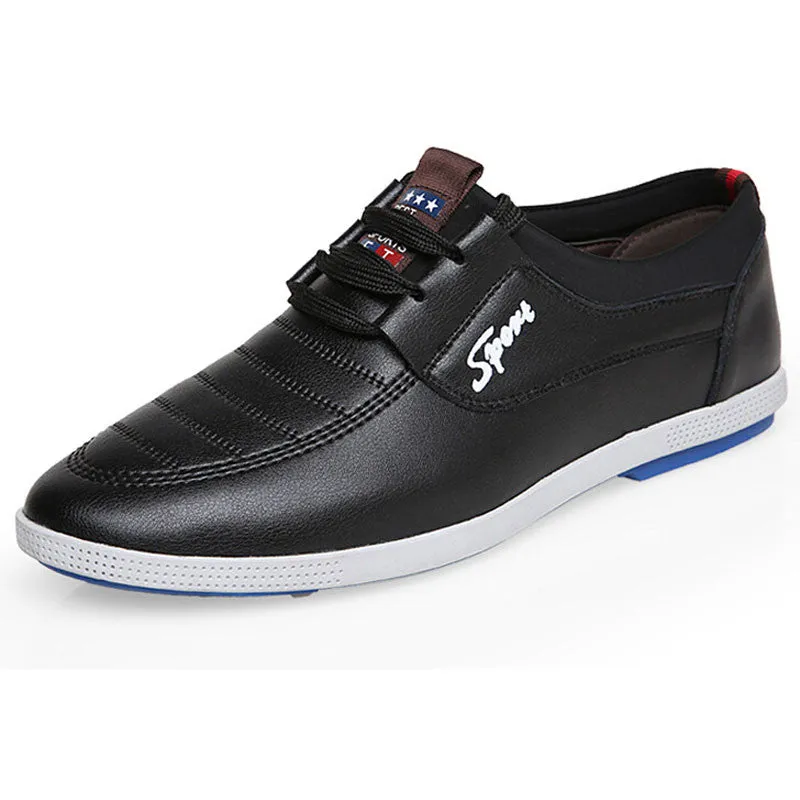 Men's Solid Color Stylish Shoes