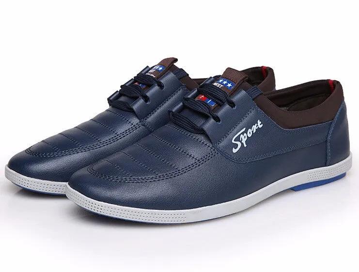 Men's Solid Color Stylish Shoes