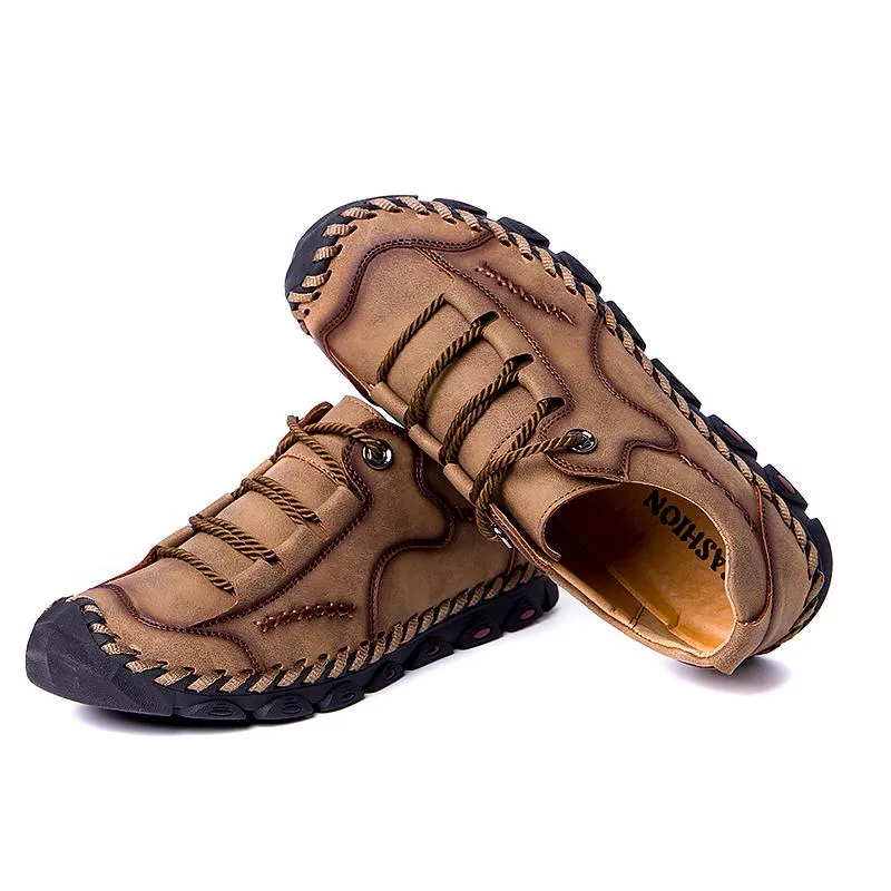 Men's Spring Casual Flat Shoes | Plus Size