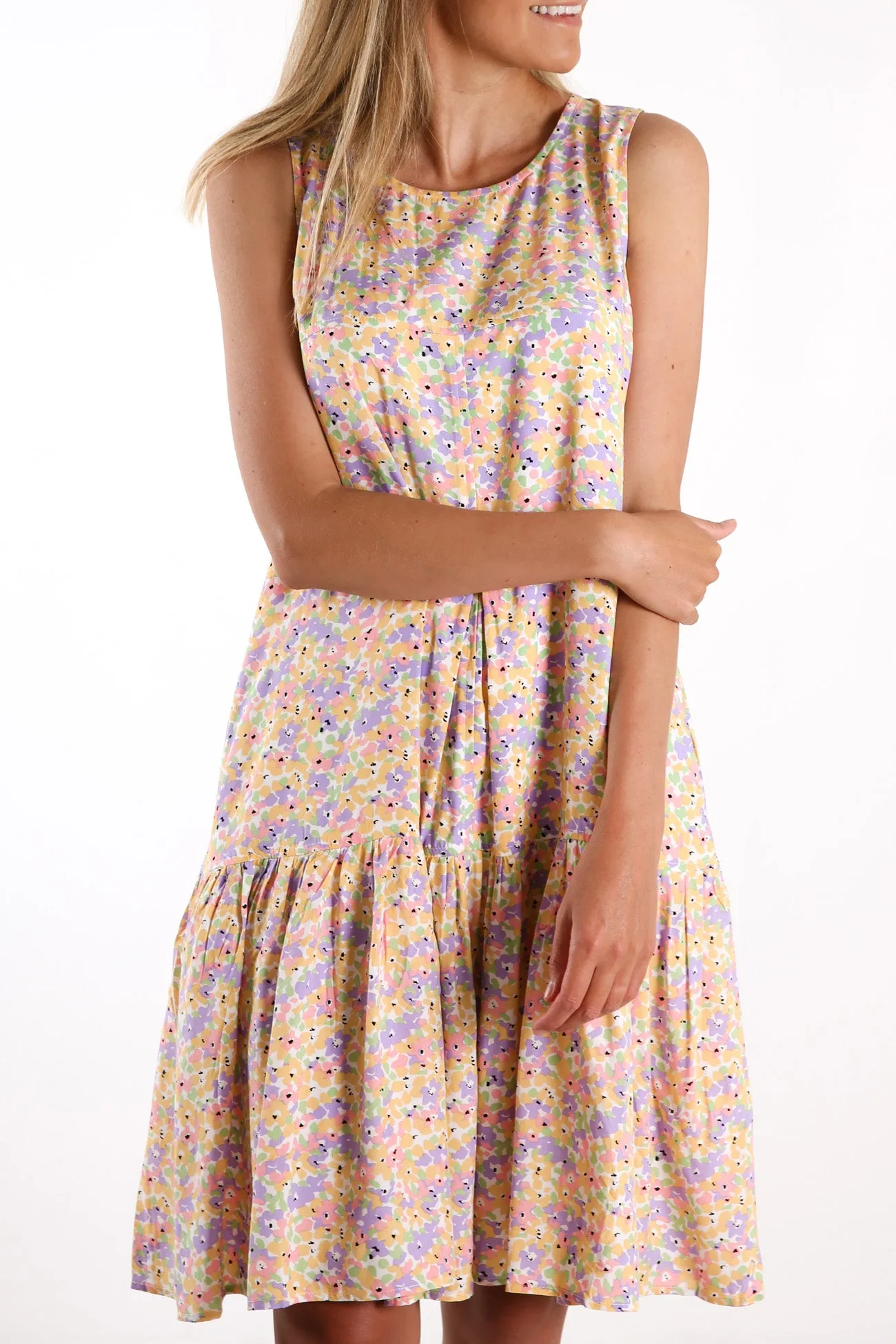 Monet Daisy Dress Multi