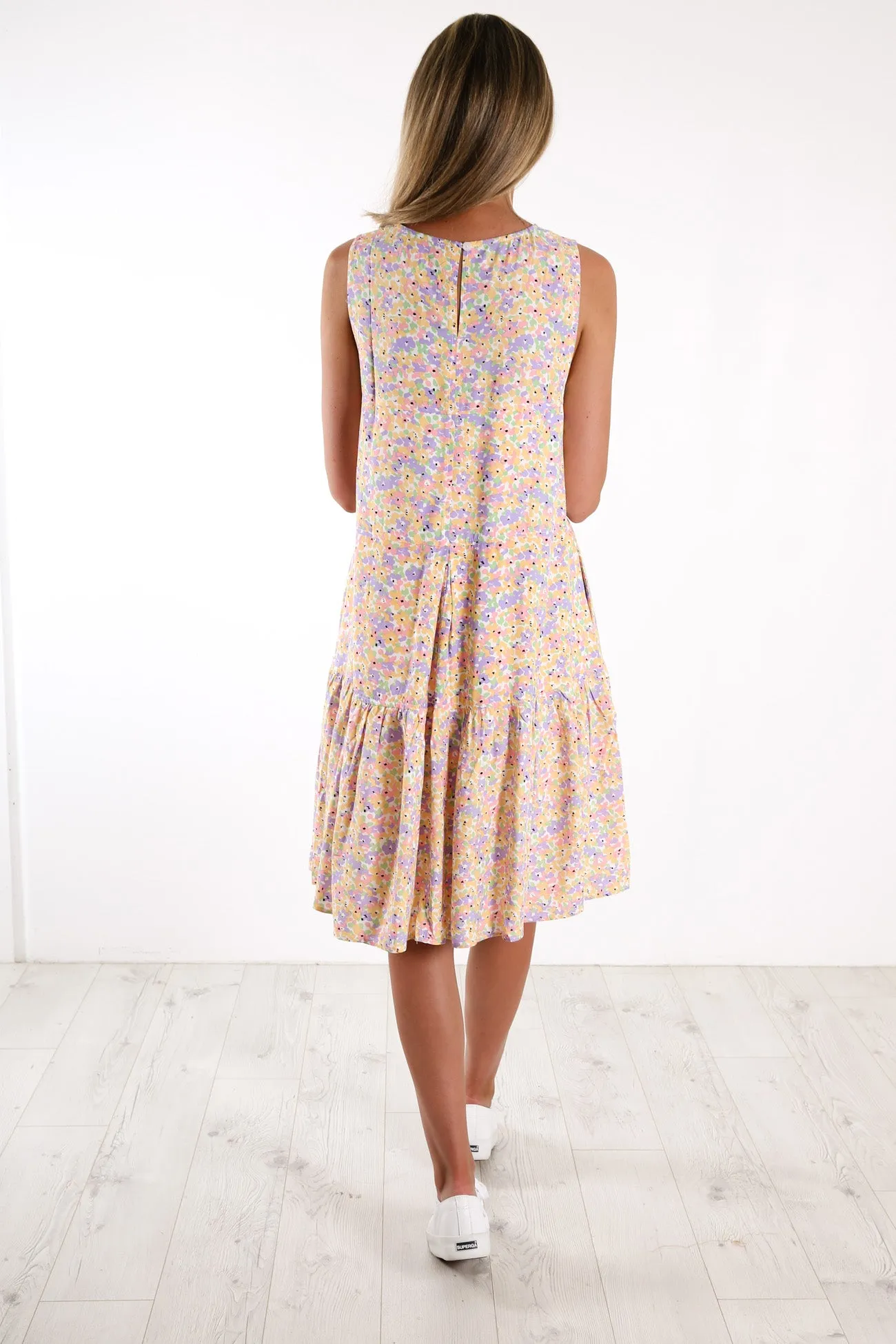 Monet Daisy Dress Multi