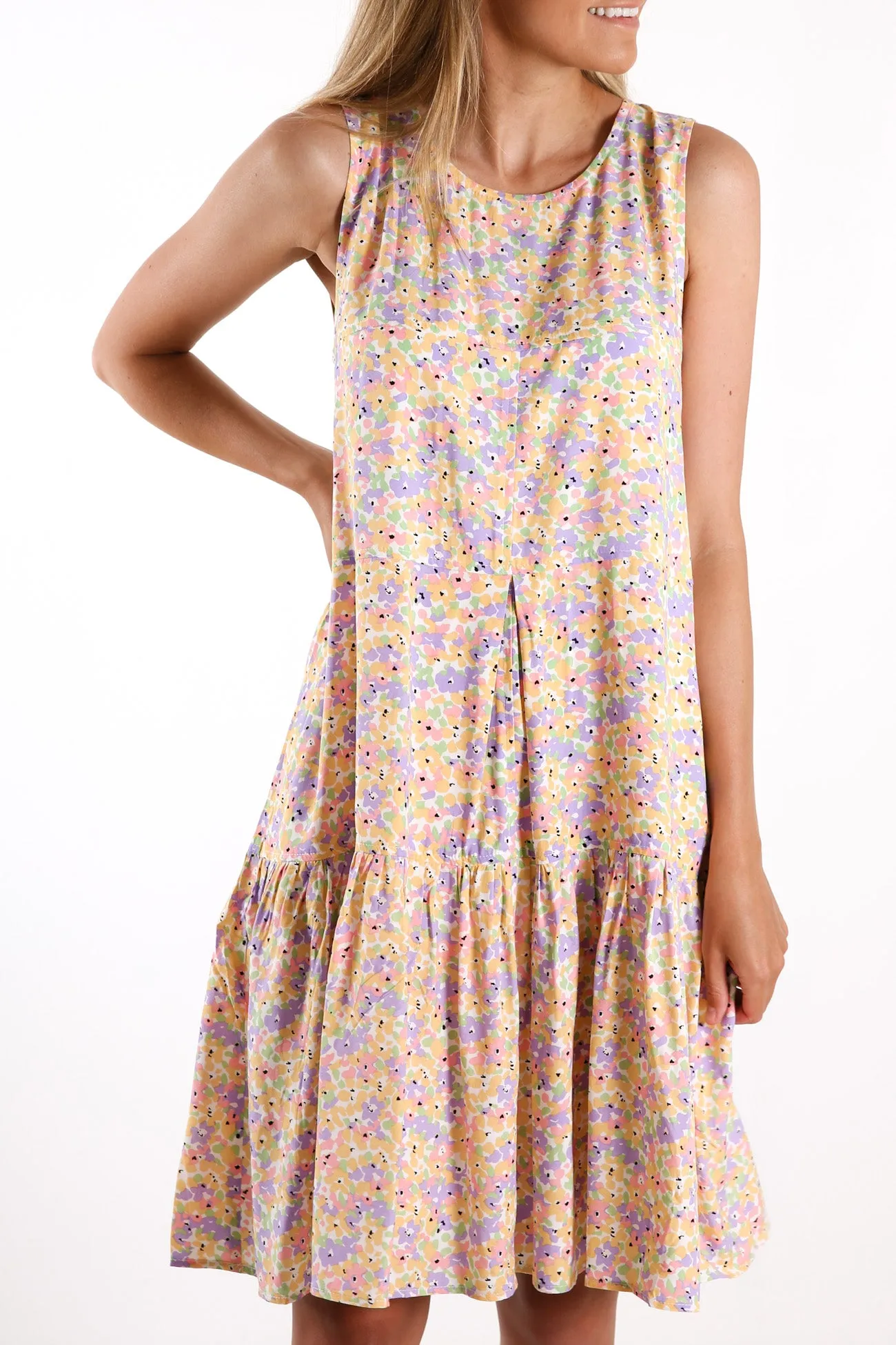 Monet Daisy Dress Multi