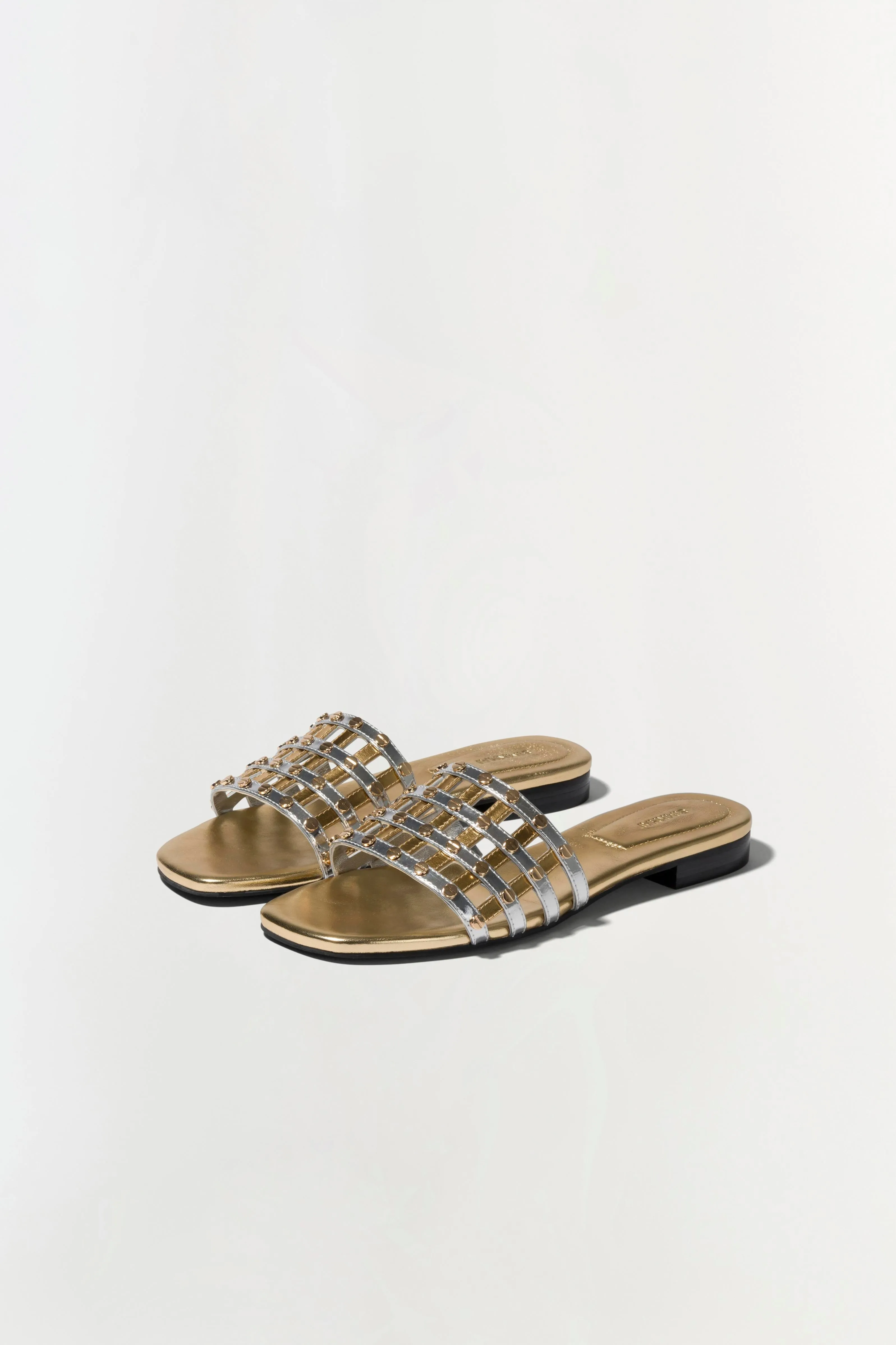 Rivet Flat Sandal