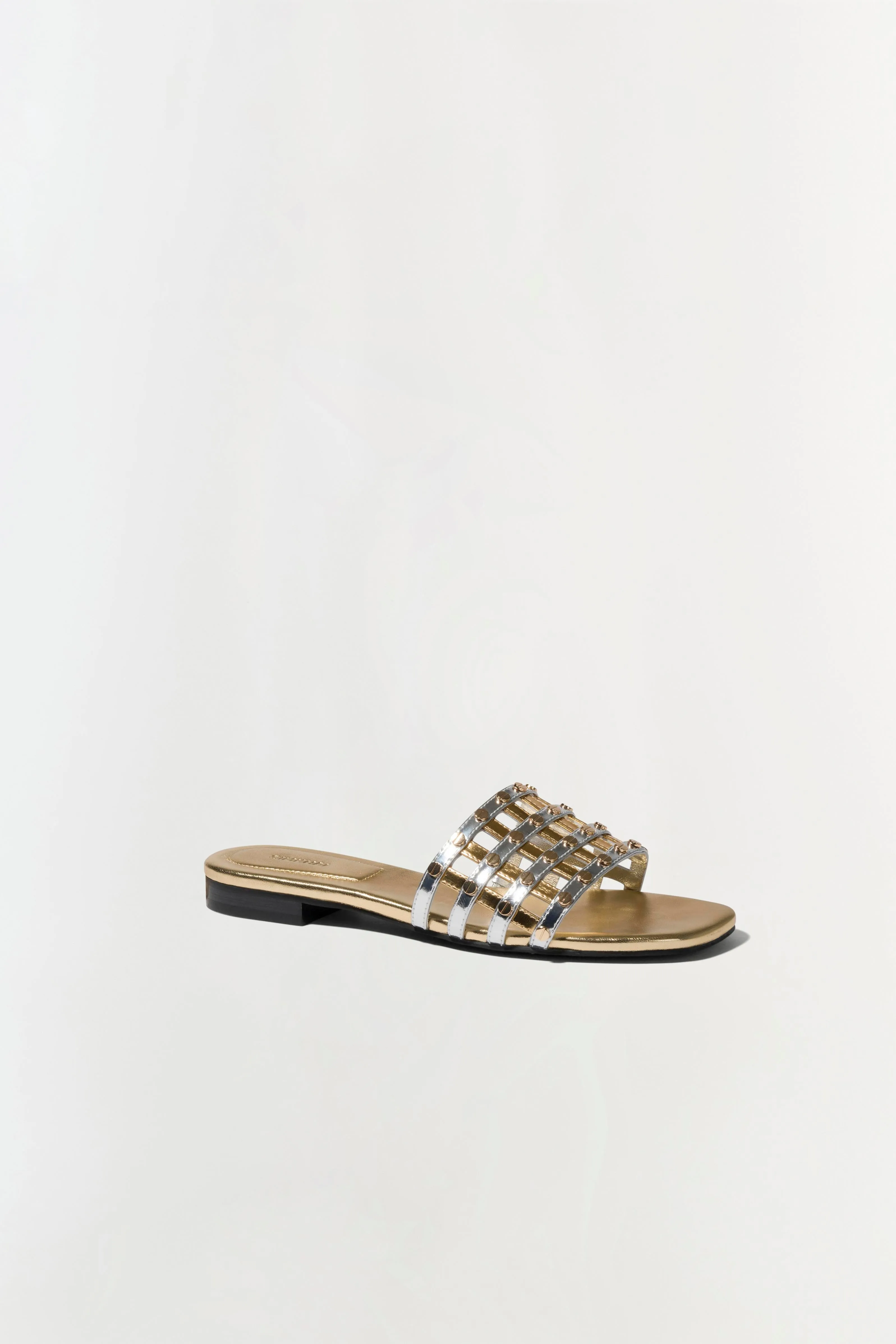 Rivet Flat Sandal