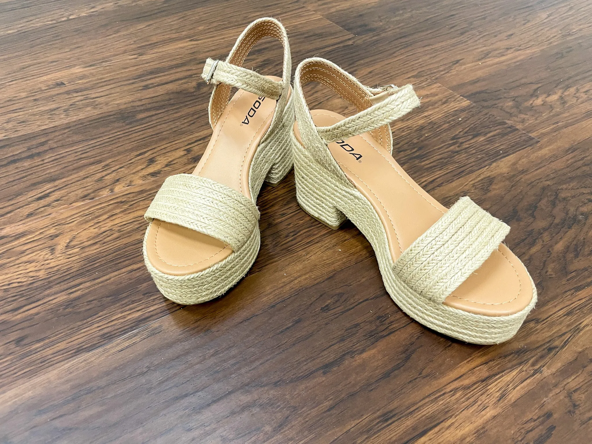 SALE! Good Impression Platform Sandals