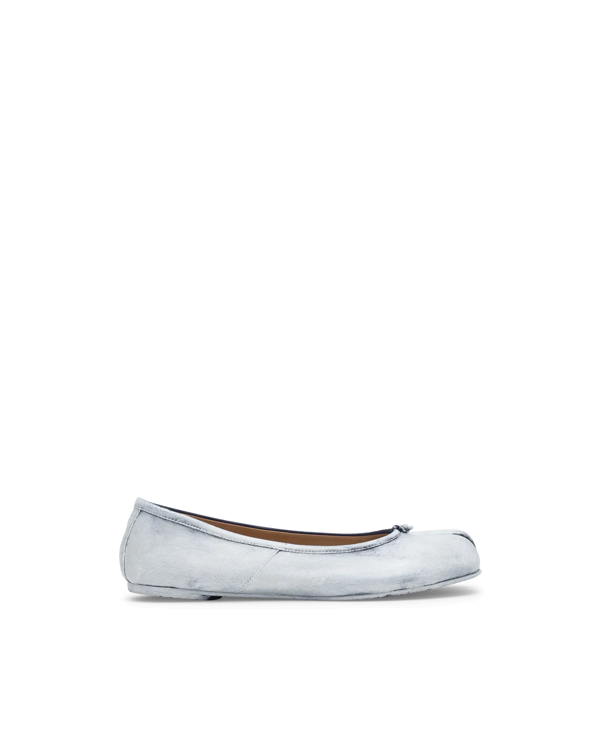 Tabi Painted-Effect Ballerina Flats