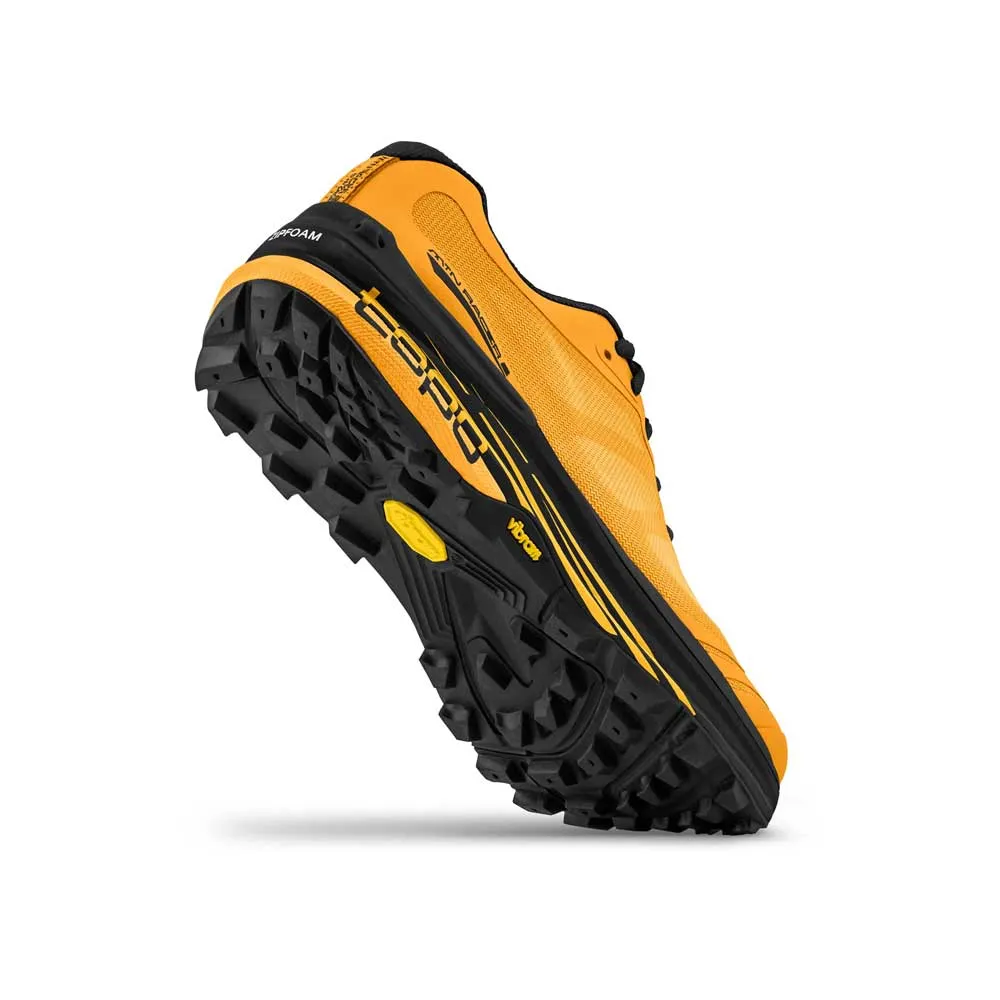 Topo Mountain Racer 2 Mens Trail Running Shoe - Mango/Black