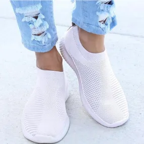 Women Flat Slip on Espadrilles Shoes Woman Super Light White Sneakers Summer Autumn Loafers Chaussures Femme Basket Flats Shoes