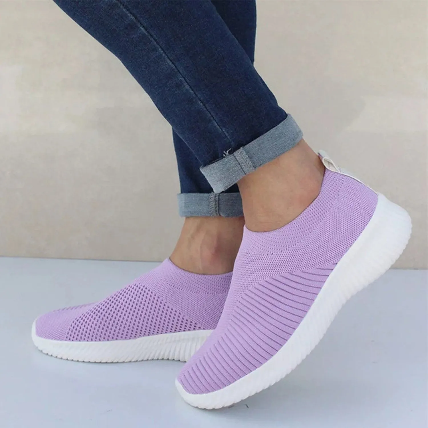 Women's Autumn Breathable Casual Sneakers | Plus Size