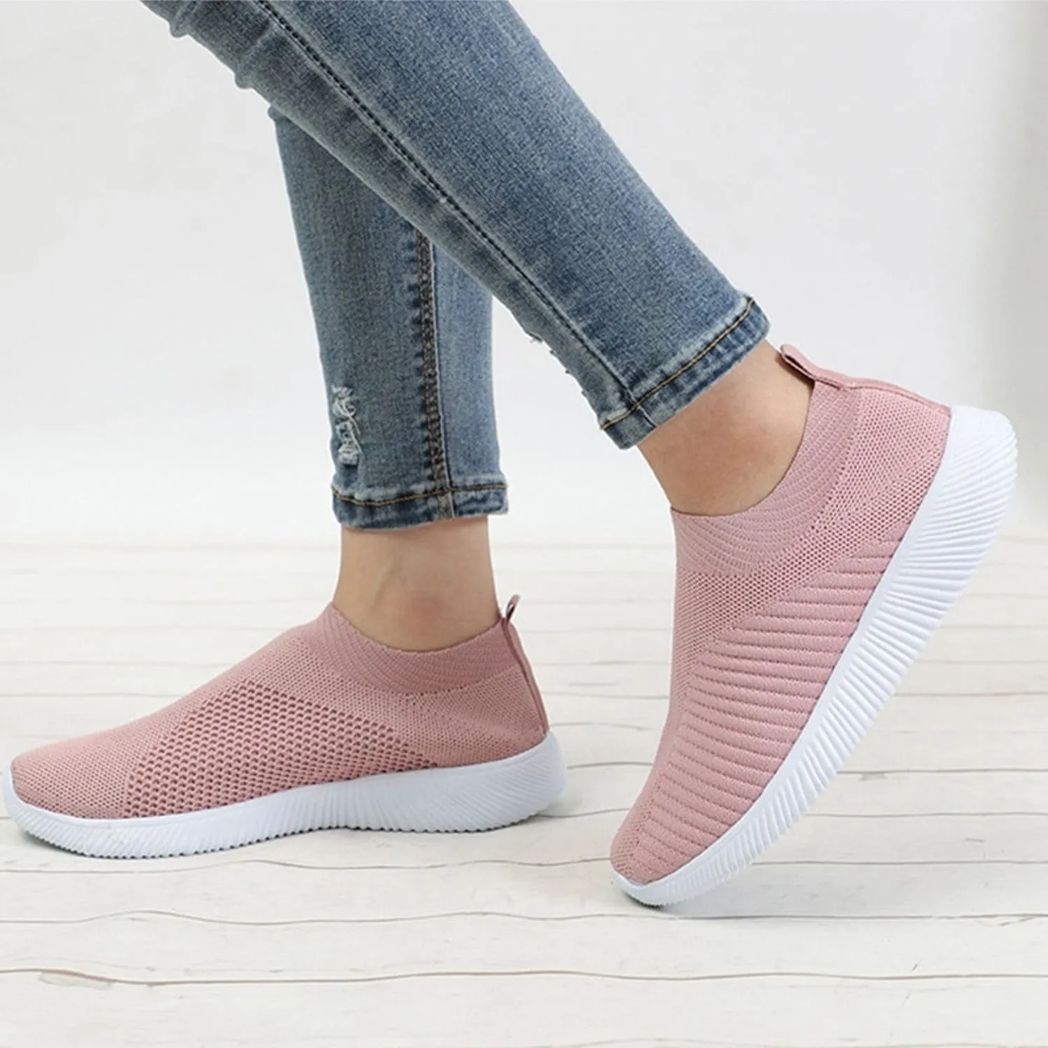 Women's Autumn Breathable Casual Sneakers | Plus Size