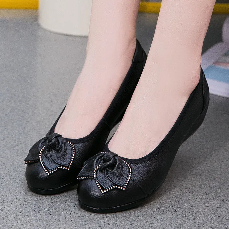 Women's Summer Casual Genuine Leather Flats