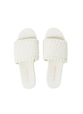 Woven Sliders White